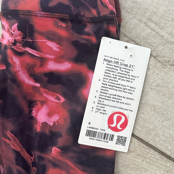 NWT Lululemon Align High-Rise Crop 21" - Picture 8 of 11